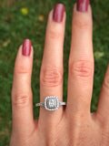 1 carat Neil Lane halo ring