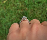 1 carat Neil Lane halo ring