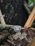 1 carat Neil Lane halo ring
