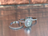 1.20 carat Oval Diamond double halo Neil Lane Engagement ring