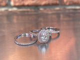 1.20 carat Oval Diamond double halo Neil Lane Engagement ring