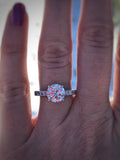 Reserved. Special listing for C. 2.10 carat 1.60 carat H SI2 center Diamond Engagement Ring. Appraised 19K. Offering layaway.