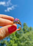 Rose gold statement ring. From USSR. Offering layaway.