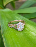 ReServed. Do Not buy. 0.86 carat VS diamonds Engagement Ring. Rose gold. Offering layaway