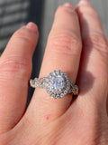 RESERVED. Do Not buy. 1.20 carat Neil Lane oval diamond ring. Offering Layaway.