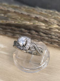 About 3/4 carat Diamond Engagement Ring. Offering Layaway.
