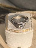 About 3/4 carat Diamond Engagement Ring. Offering Layaway.