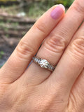 1.05 carat Diamond Engagement Ring. Offering layaway