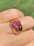 Rose gold statement ring. From USSR. Offering layaway.