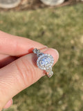 RESERVED. Do Not buy. 1.20 carat Neil Lane oval diamond ring. Offering Layaway.